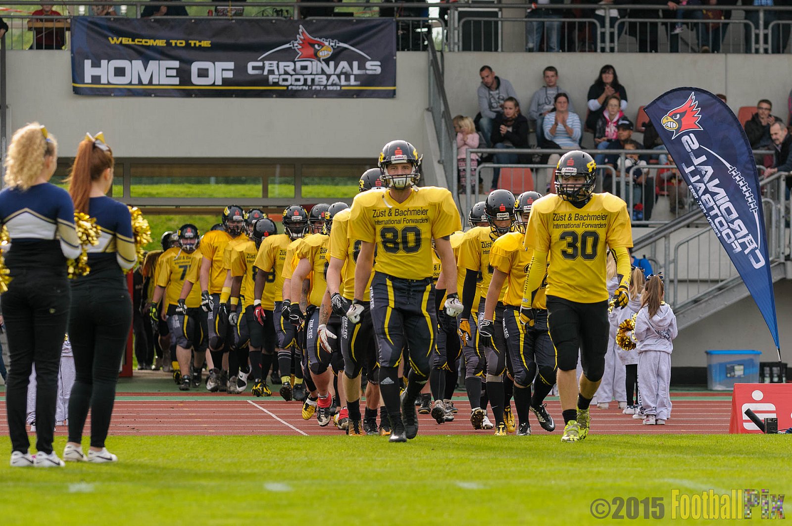 Essen Assindia Cardinals vs. Ritterhude Badgers - 19.09.2015 RL NRW: Essen Assindia Cardinals vs. Ritterhude Badgers (43:0)