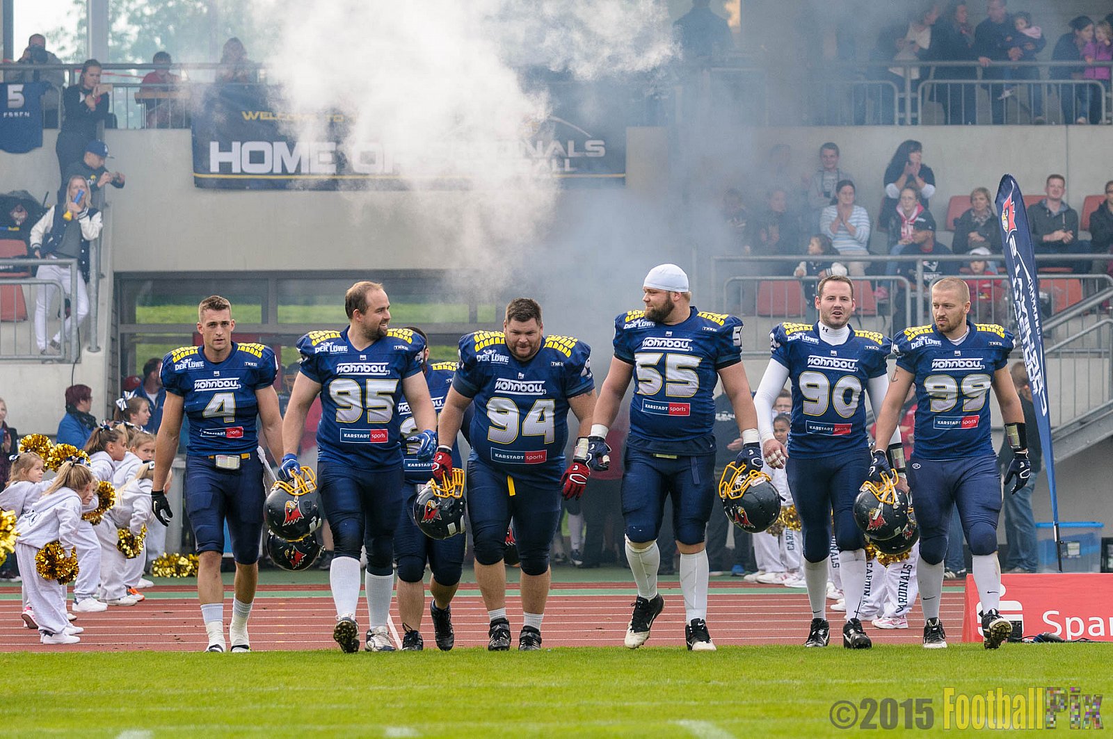 Essen Assindia Cardinals vs. Ritterhude Badgers - 19.09.2015 RL NRW: Essen Assindia Cardinals vs. Ritterhude Badgers (43:0)