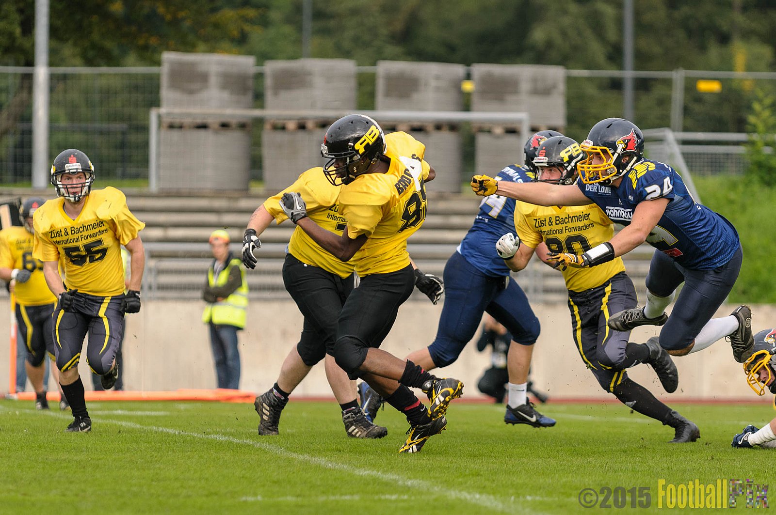 Essen Assindia Cardinals vs. Ritterhude Badgers - 19.09.2015 RL NRW: Essen Assindia Cardinals vs. Ritterhude Badgers (43:0)