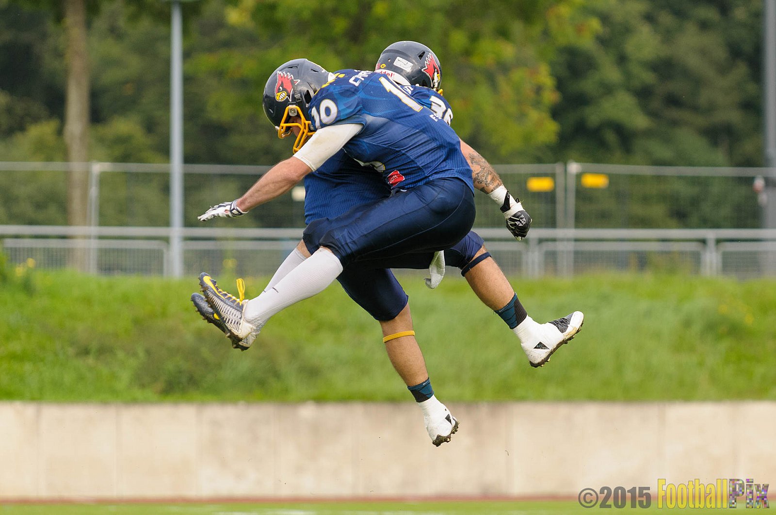 Essen Assindia Cardinals vs. Ritterhude Badgers - 19.09.2015 RL NRW: Essen Assindia Cardinals vs. Ritterhude Badgers (43:0)