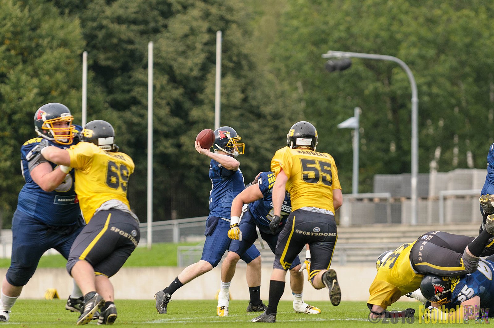 Essen Assindia Cardinals vs. Ritterhude Badgers - 19.09.2015 RL NRW: Essen Assindia Cardinals vs. Ritterhude Badgers (43:0)