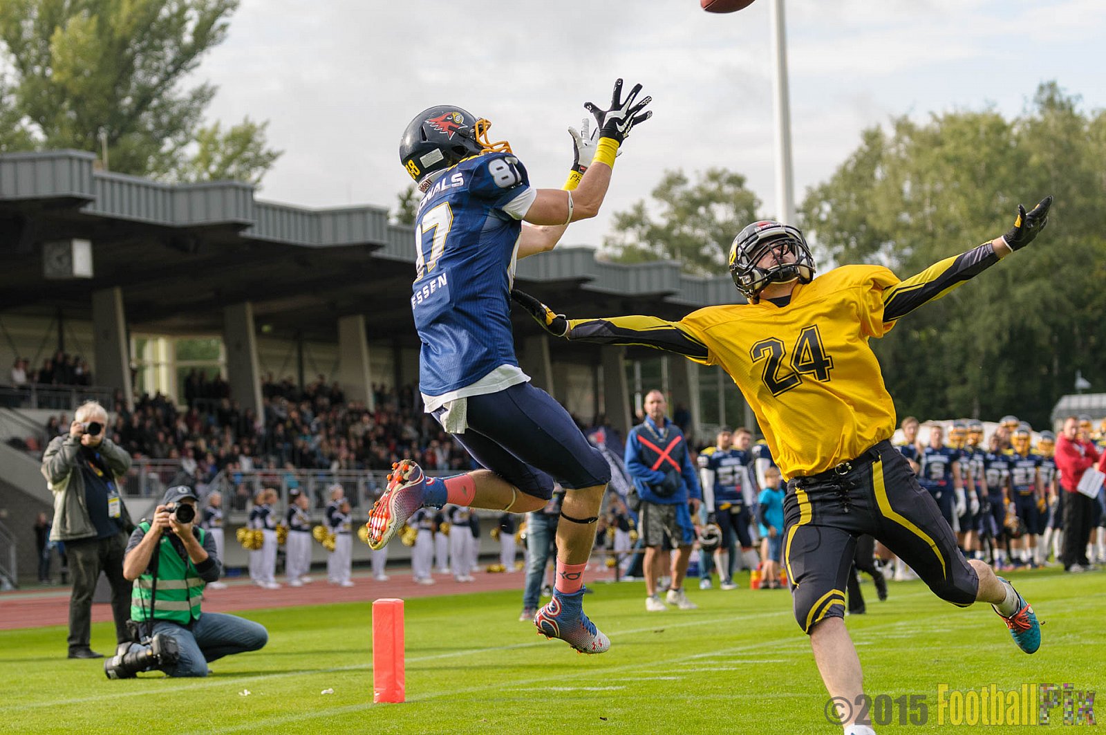 Essen Assindia Cardinals vs. Ritterhude Badgers - 19.09.2015 RL NRW: Essen Assindia Cardinals vs. Ritterhude Badgers (43:0)