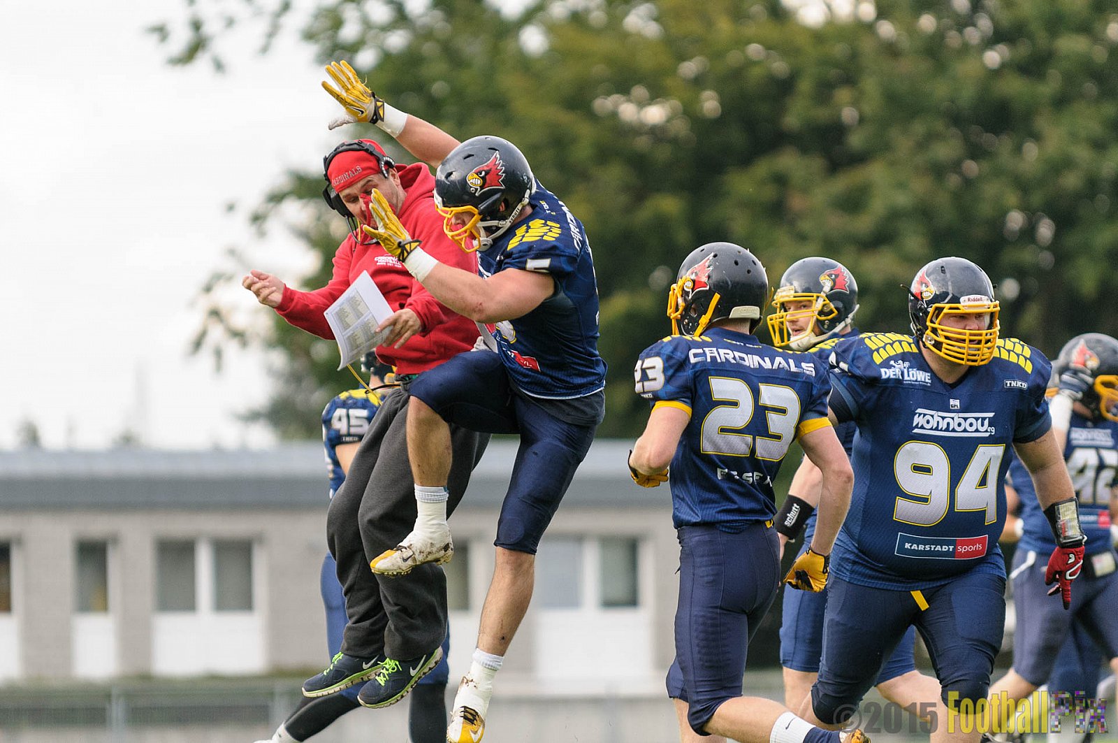 Essen Assindia Cardinals vs. Ritterhude Badgers - 19.09.2015 RL NRW: Essen Assindia Cardinals vs. Ritterhude Badgers (43:0)