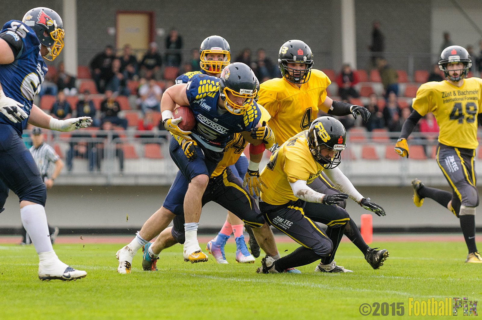 Essen Assindia Cardinals vs. Ritterhude Badgers - 19.09.2015 RL NRW: Essen Assindia Cardinals vs. Ritterhude Badgers (43:0)