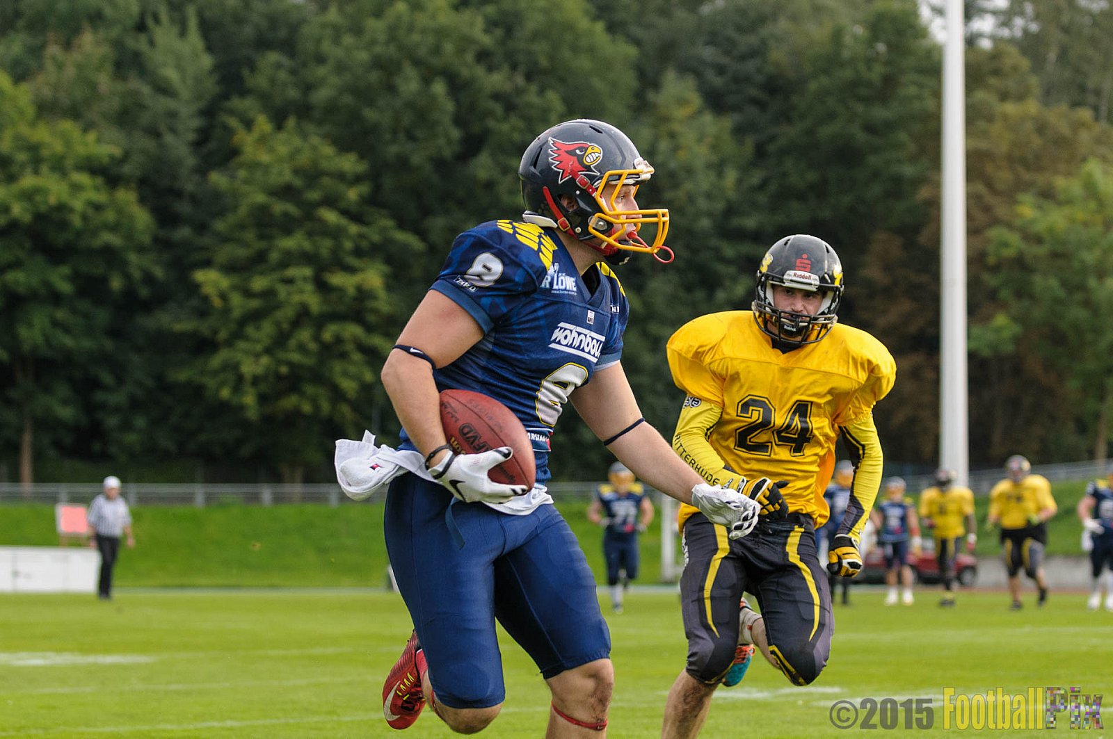 Essen Assindia Cardinals vs. Ritterhude Badgers - 19.09.2015 RL NRW: Essen Assindia Cardinals vs. Ritterhude Badgers (43:0)