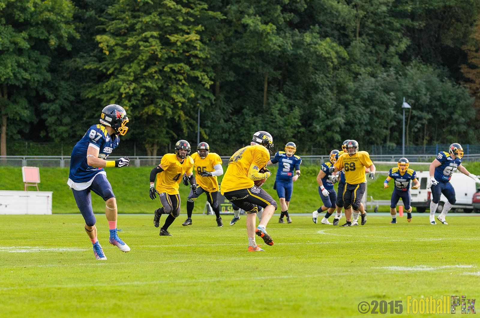 Essen Assindia Cardinals vs. Ritterhude Badgers - 19.09.2015 RL NRW: Essen Assindia Cardinals vs. Ritterhude Badgers (43:0)
