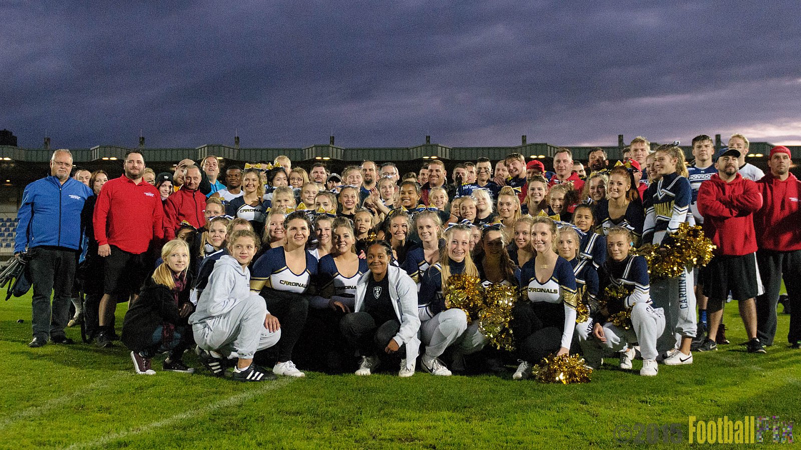 Essen Assindia Cardinals vs. Ritterhude Badgers - 19.09.2015 RL NRW: Essen Assindia Cardinals vs. Ritterhude Badgers (43:0)