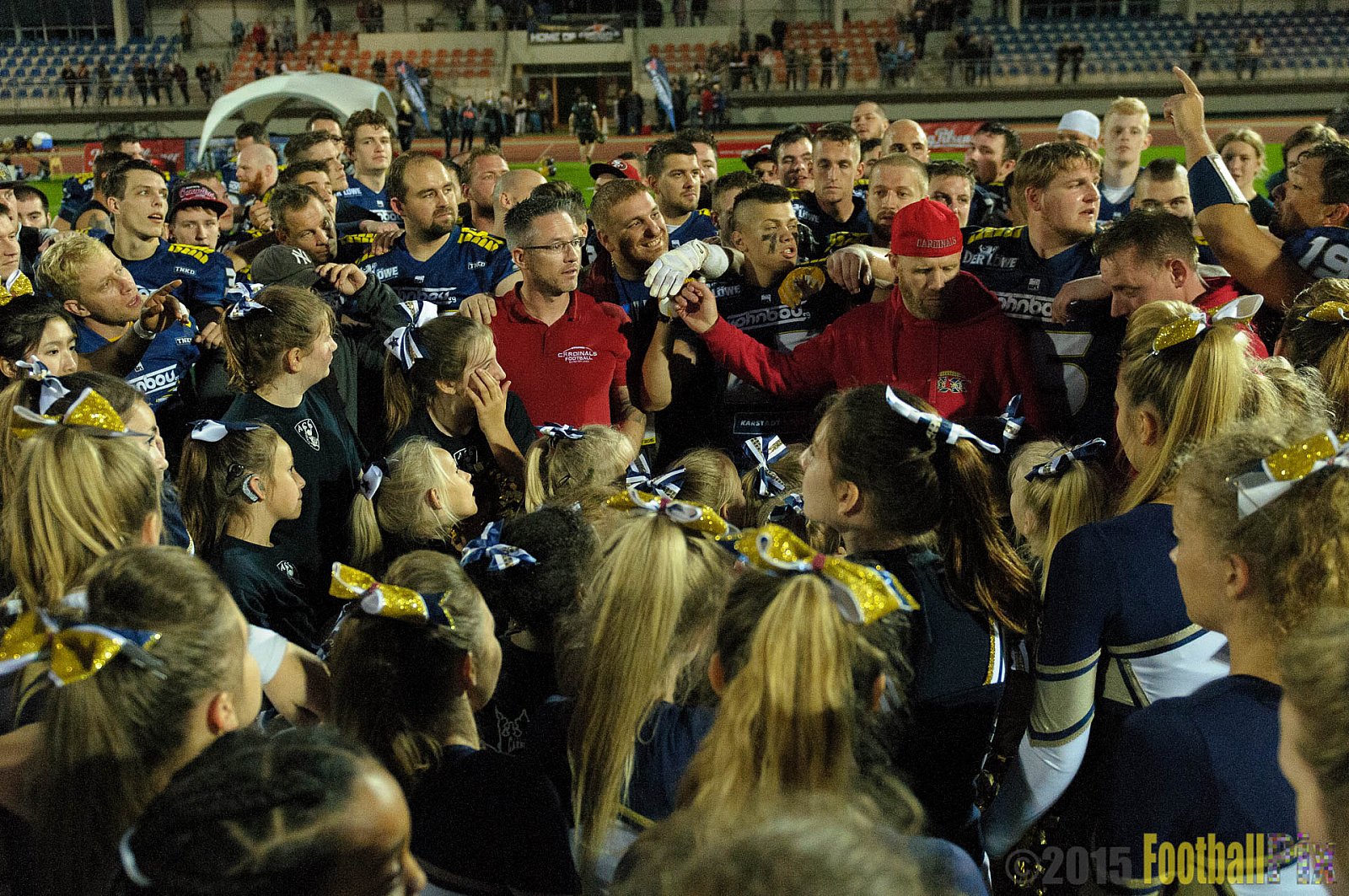 Essen Assindia Cardinals vs. Ritterhude Badgers - 19.09.2015 RL NRW: Essen Assindia Cardinals vs. Ritterhude Badgers (43:0)