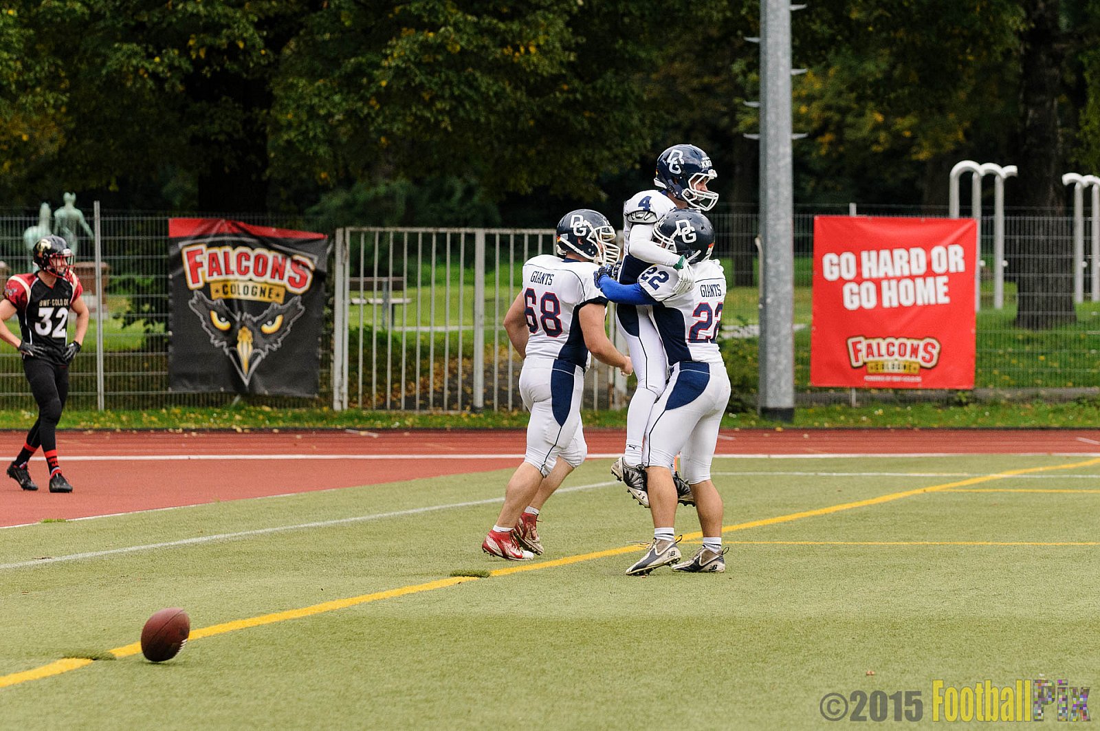 Cologne Falcons vs. Dortmund Giants - 20.09.2015 OL NRW: Cologne Falcons vs. Dortmund Giants (38:16)
