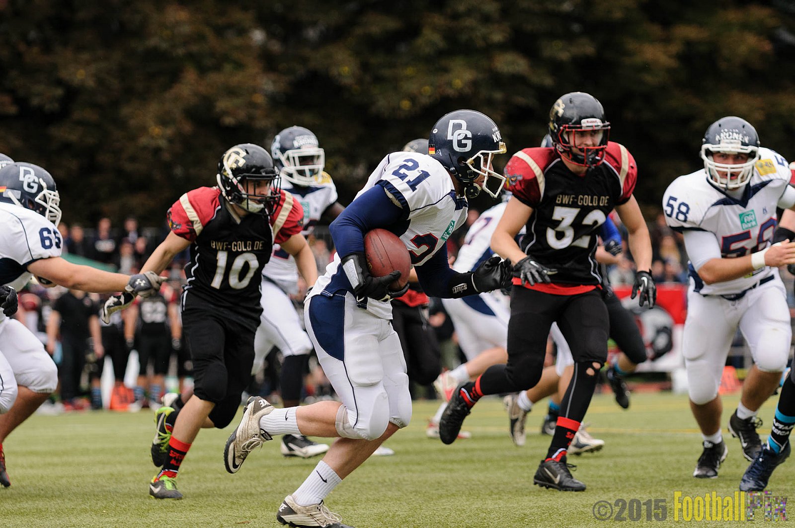 Cologne Falcons vs. Dortmund Giants - 20.09.2015 OL NRW: Cologne Falcons vs. Dortmund Giants (38:16)