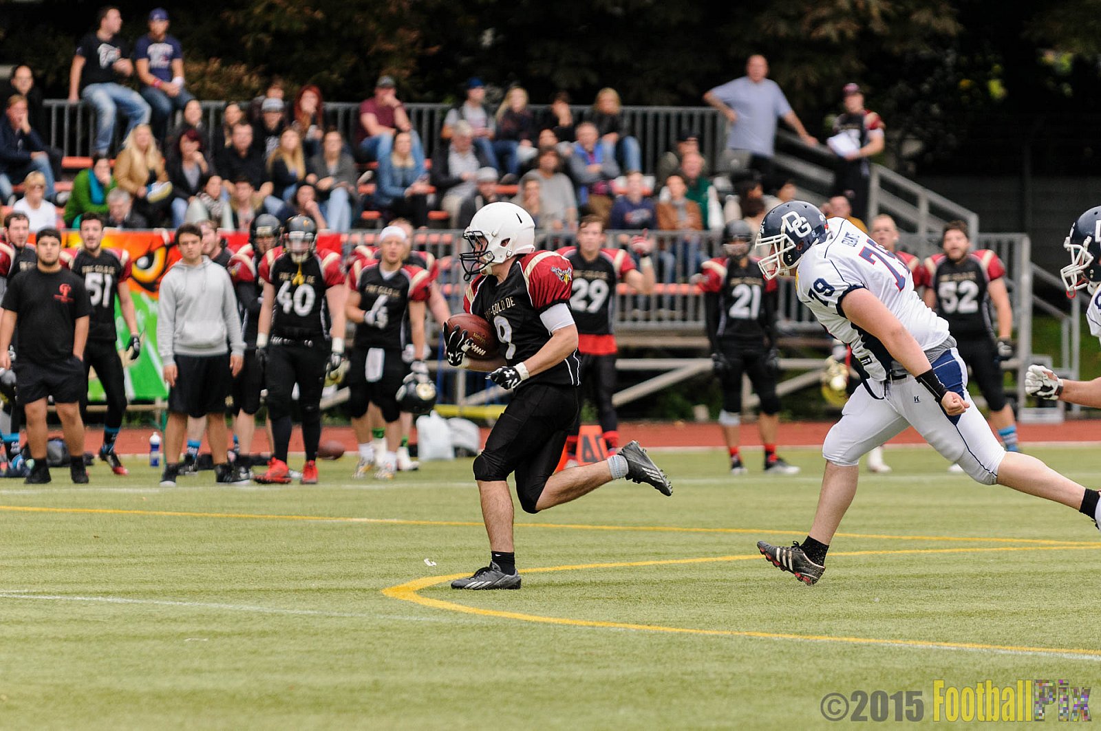 Cologne Falcons vs. Dortmund Giants - 20.09.2015 OL NRW: Cologne Falcons vs. Dortmund Giants (38:16)