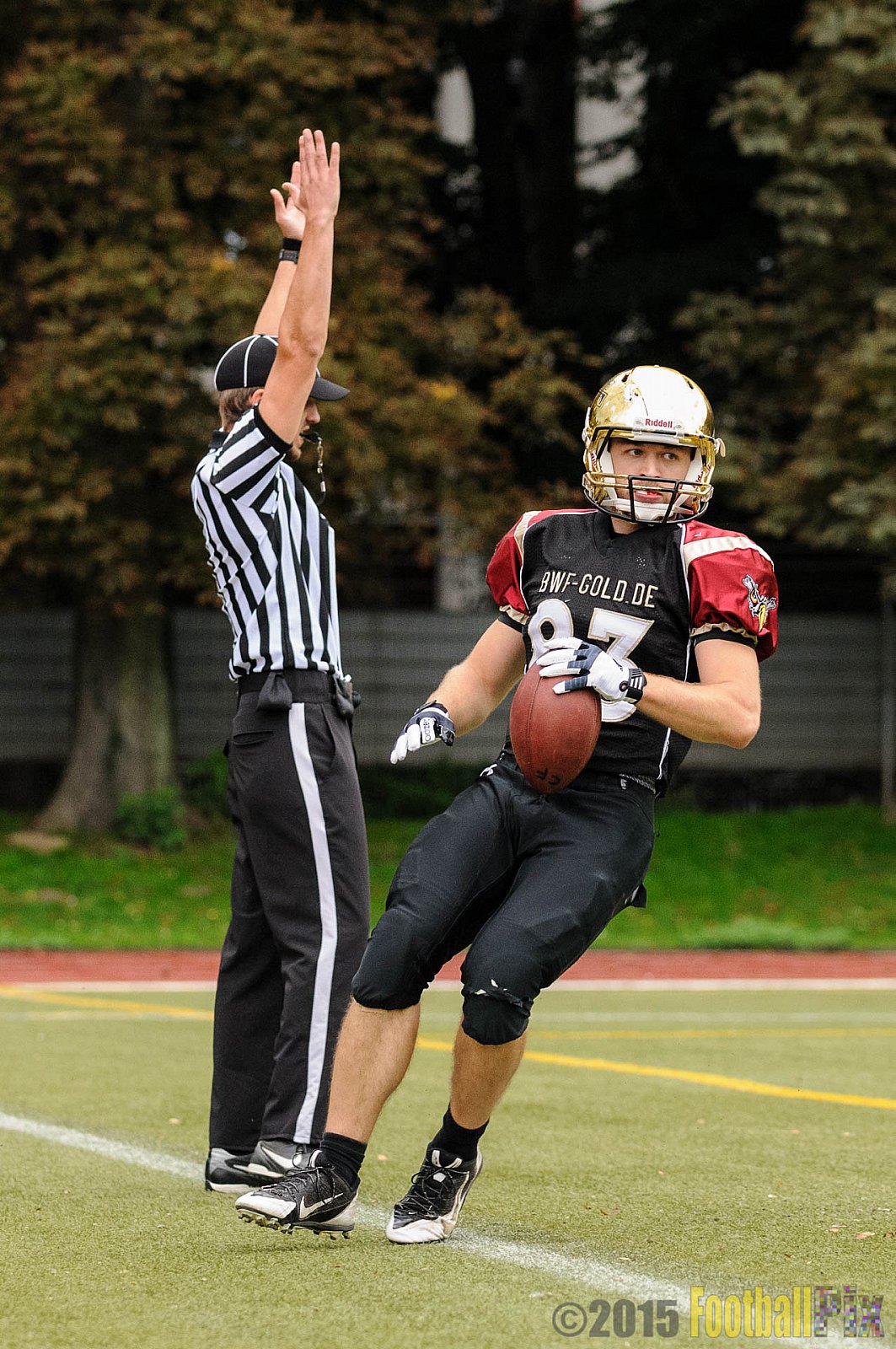 Cologne Falcons vs. Dortmund Giants - 20.09.2015 OL NRW: Cologne Falcons vs. Dortmund Giants (38:16)