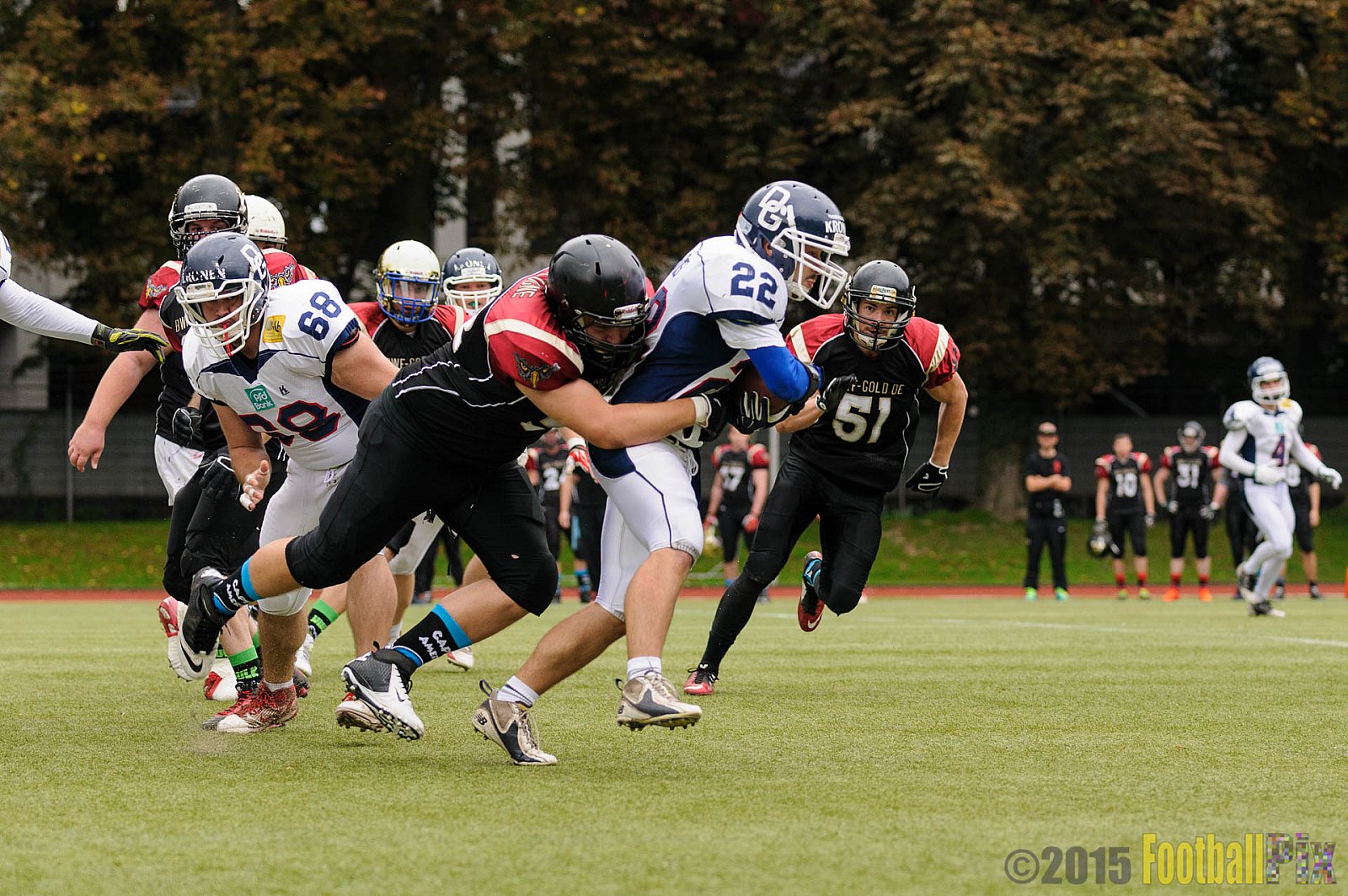 Cologne Falcons vs. Dortmund Giants - 20.09.2015 OL NRW: Cologne Falcons vs. Dortmund Giants (38:16)