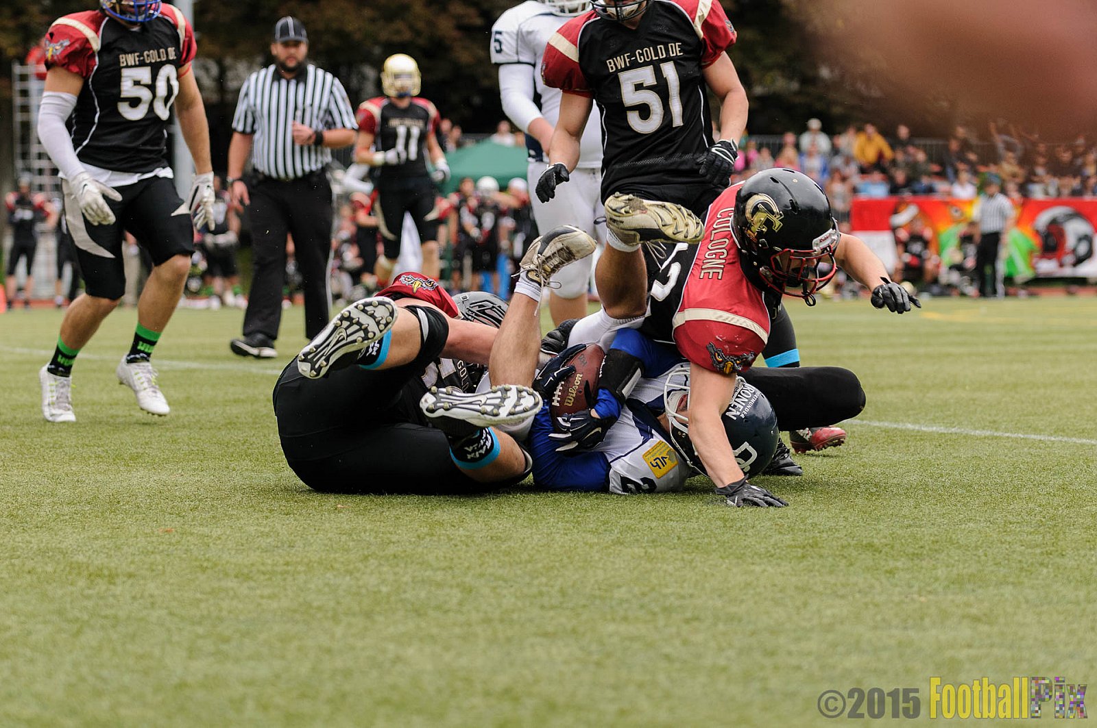 Cologne Falcons vs. Dortmund Giants - 20.09.2015 OL NRW: Cologne Falcons vs. Dortmund Giants (38:16)