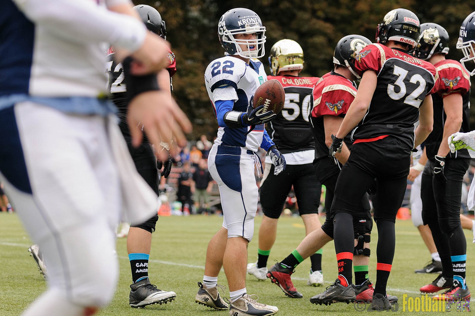 Cologne Falcons vs. Dortmund Giants - 20.09.2015 OL NRW: Cologne Falcons vs. Dortmund Giants (38:16)