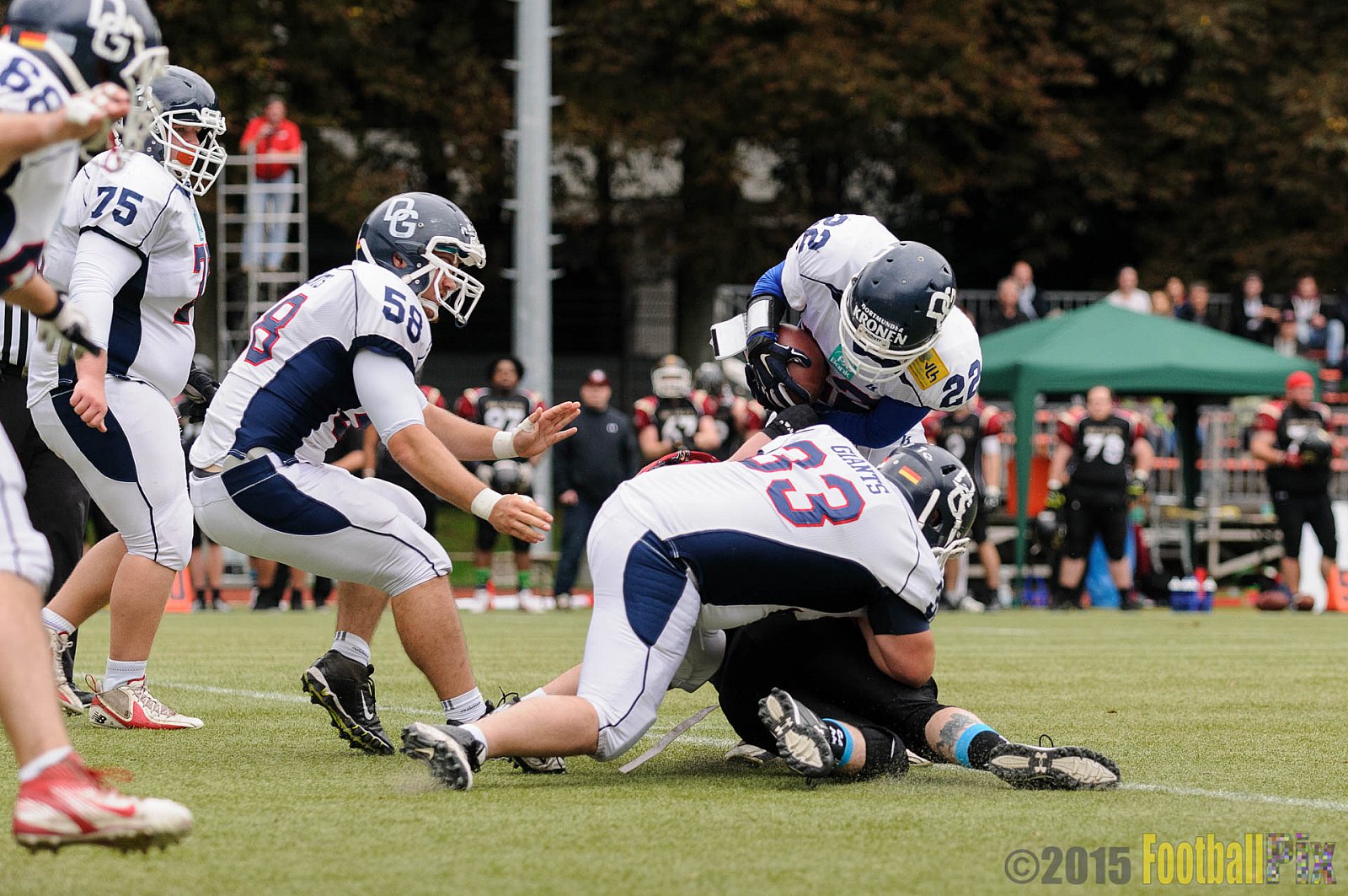 Cologne Falcons vs. Dortmund Giants - 20.09.2015 OL NRW: Cologne Falcons vs. Dortmund Giants (38:16)