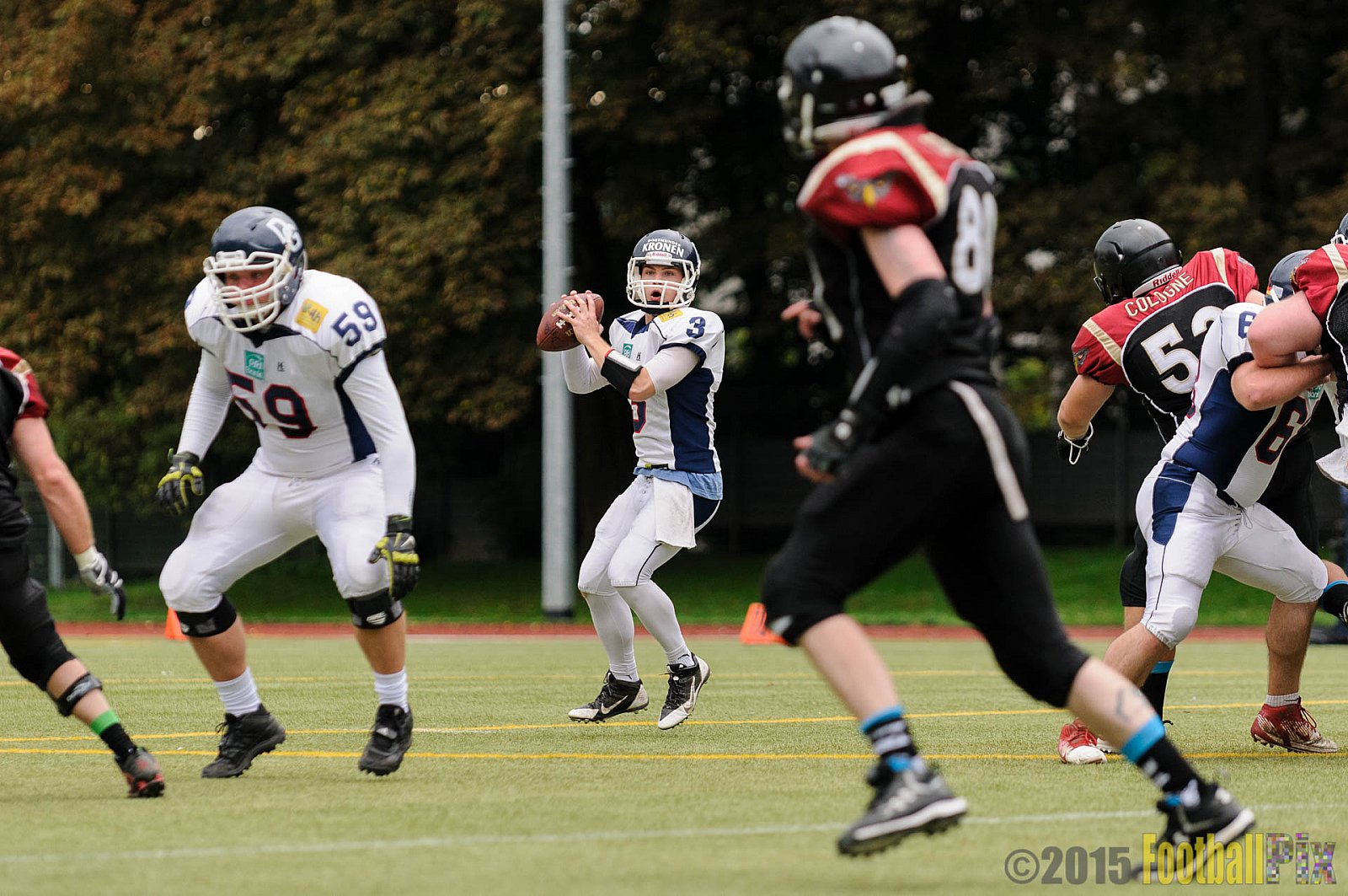Cologne Falcons vs. Dortmund Giants - 20.09.2015 OL NRW: Cologne Falcons vs. Dortmund Giants (38:16)