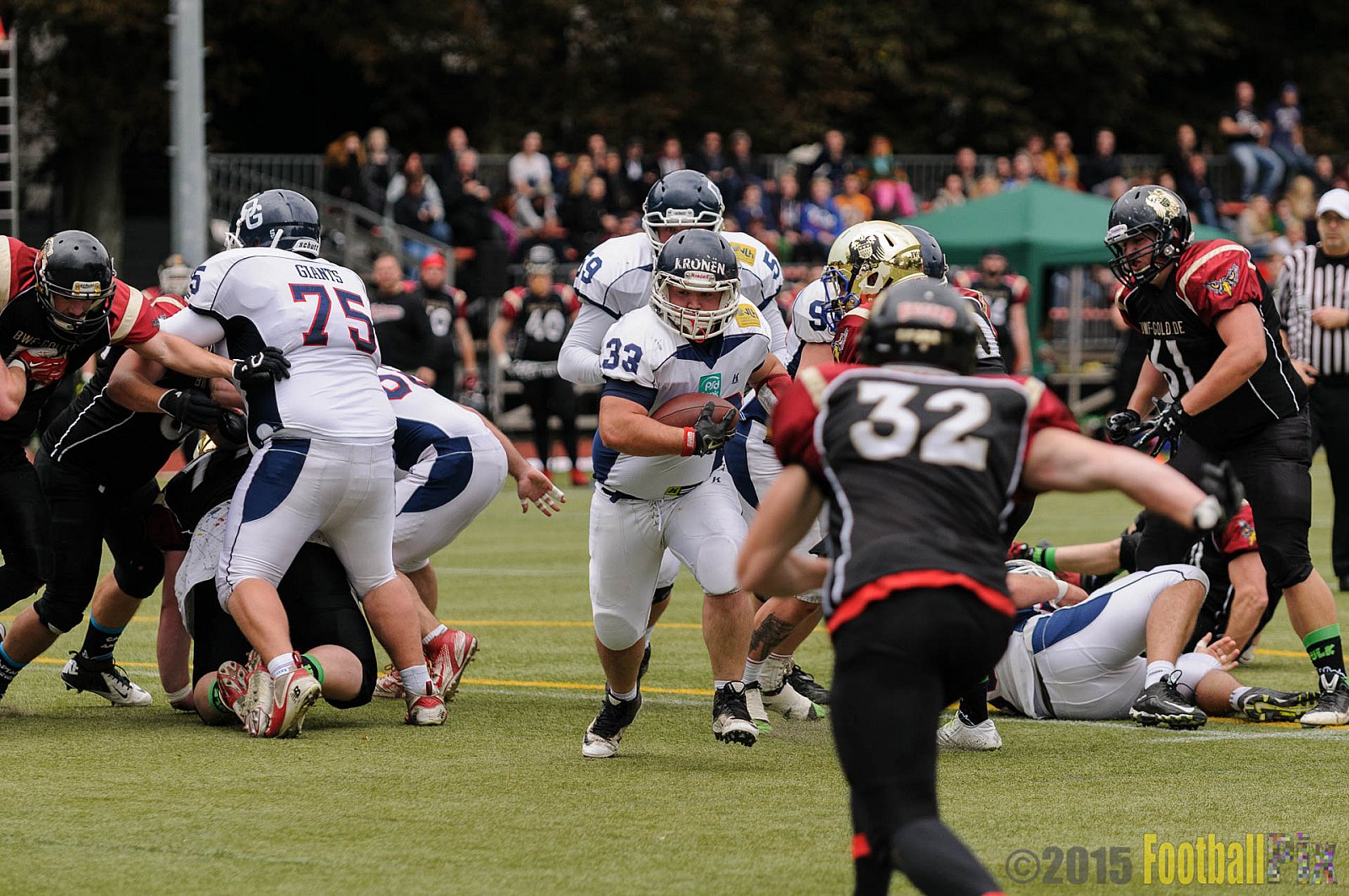 Cologne Falcons vs. Dortmund Giants - 20.09.2015 OL NRW: Cologne Falcons vs. Dortmund Giants (38:16)