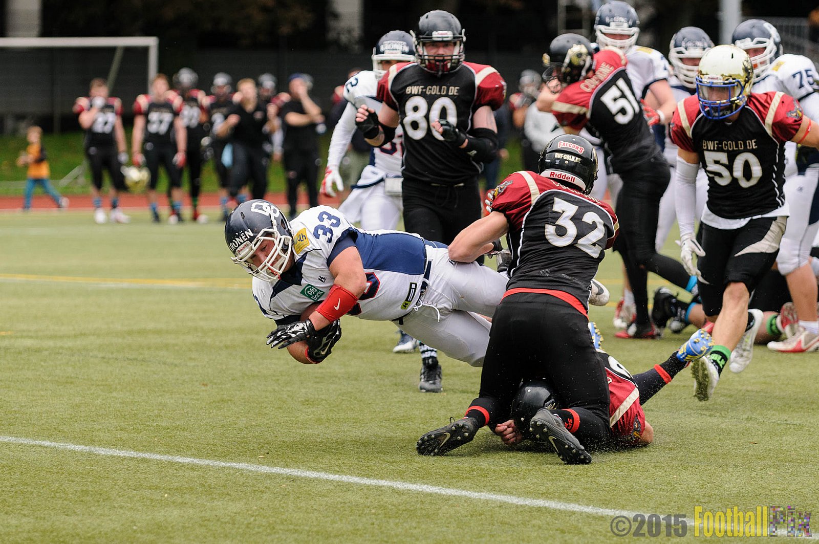 Cologne Falcons vs. Dortmund Giants - 20.09.2015 OL NRW: Cologne Falcons vs. Dortmund Giants (38:16)