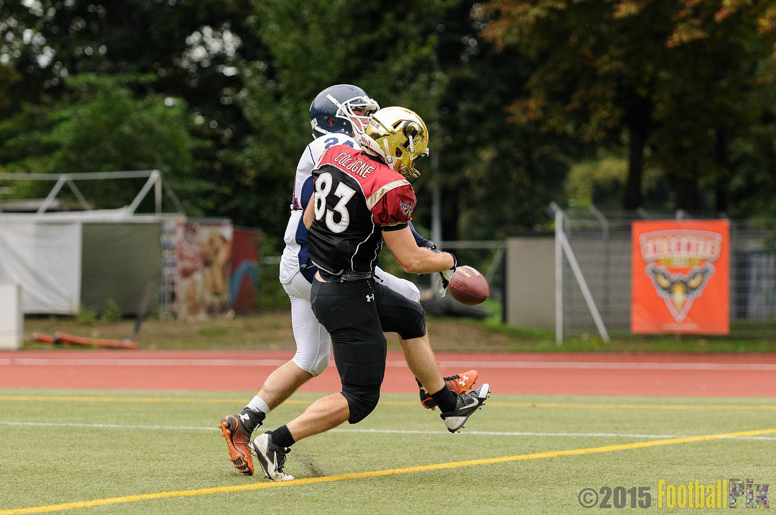Cologne Falcons vs. Dortmund Giants - 20.09.2015 OL NRW: Cologne Falcons vs. Dortmund Giants (38:16)