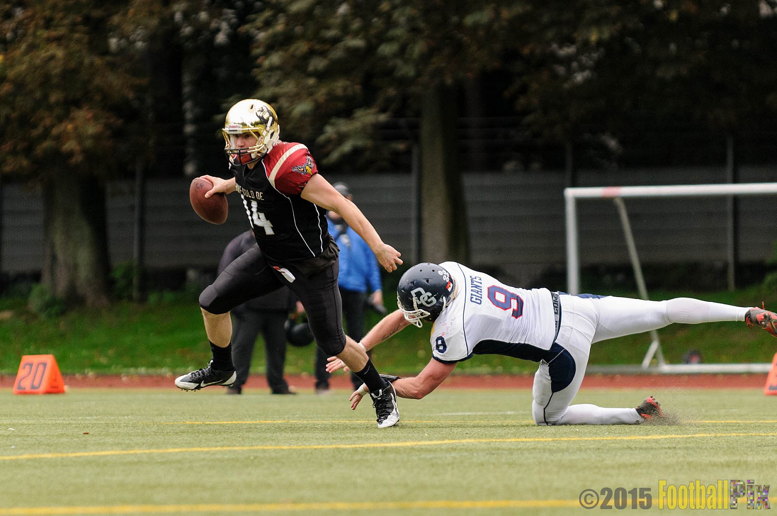Cologne Falcons vs. Dortmund Giants - 20.09.2015 OL NRW: Cologne Falcons vs. Dortmund Giants (38:16)