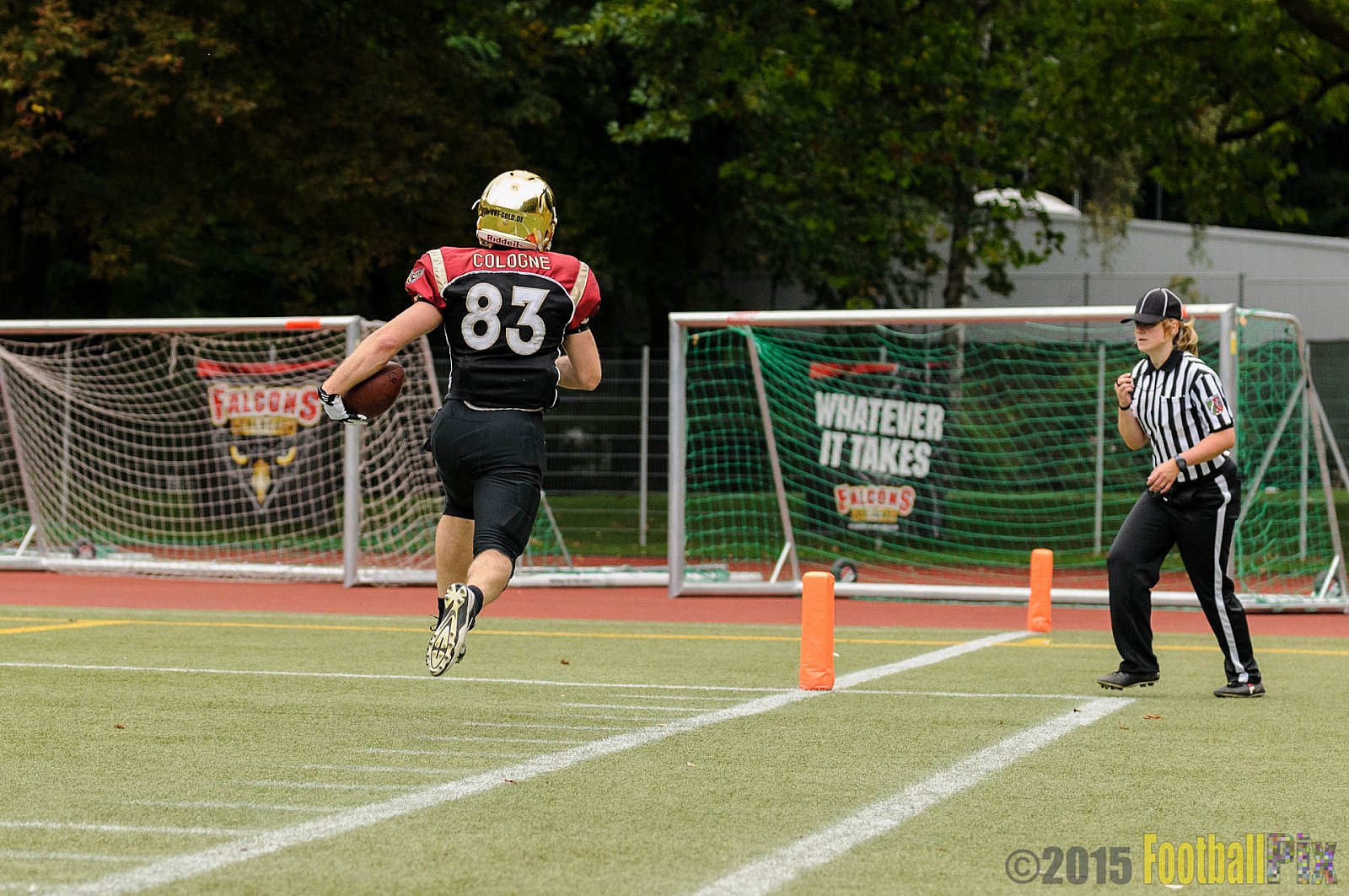 Cologne Falcons vs. Dortmund Giants - 20.09.2015 OL NRW: Cologne Falcons vs. Dortmund Giants (38:16)