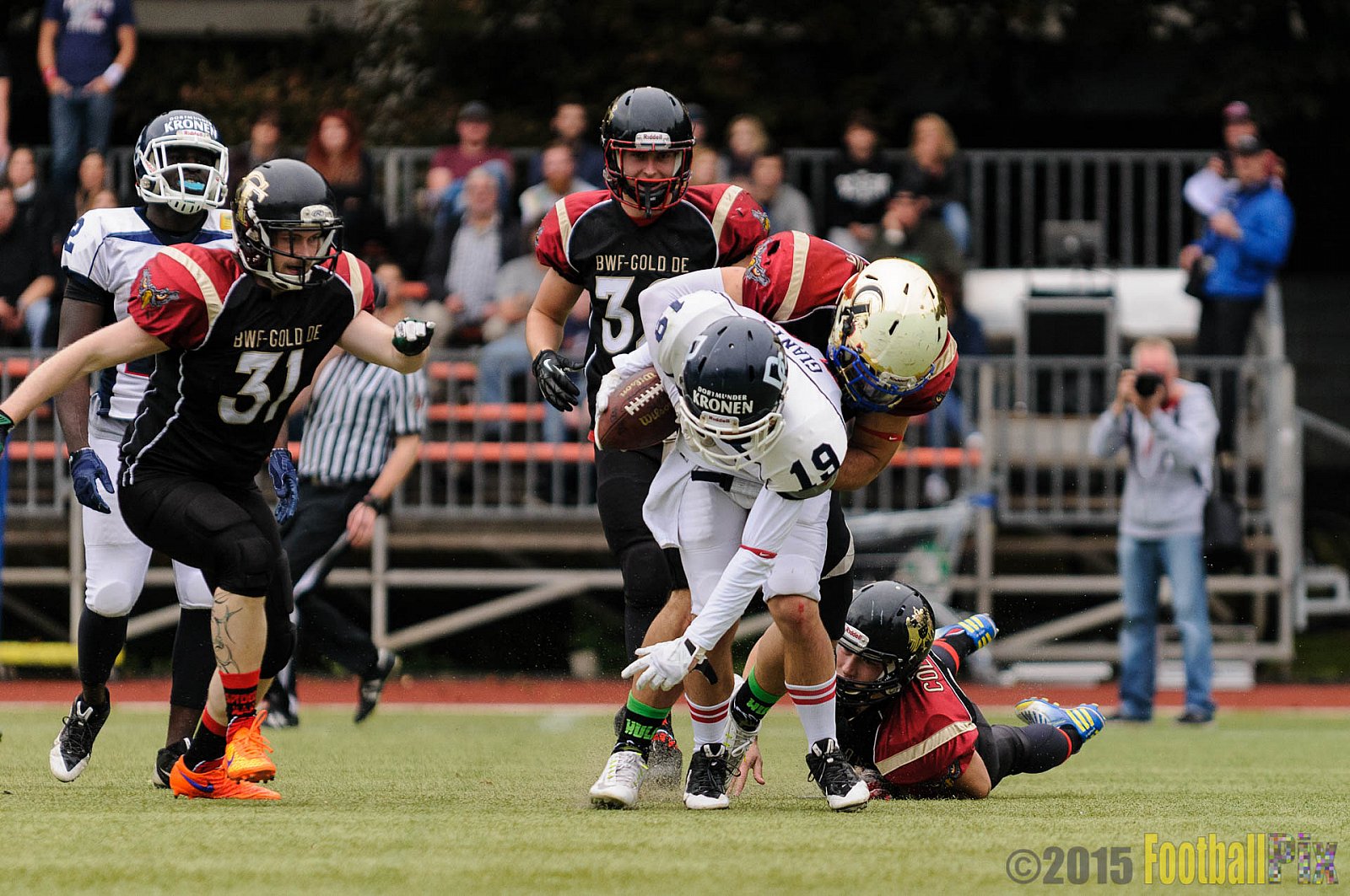 Cologne Falcons vs. Dortmund Giants - 20.09.2015 OL NRW: Cologne Falcons vs. Dortmund Giants (38:16)