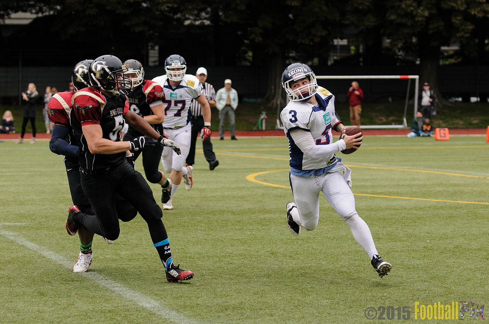Cologne Falcons vs. Dortmund Giants - 20.09.2015 OL NRW: Cologne Falcons vs. Dortmund Giants (38:16)
