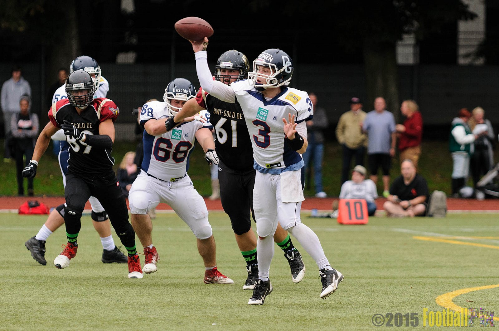 Cologne Falcons vs. Dortmund Giants - 20.09.2015 OL NRW: Cologne Falcons vs. Dortmund Giants (38:16)