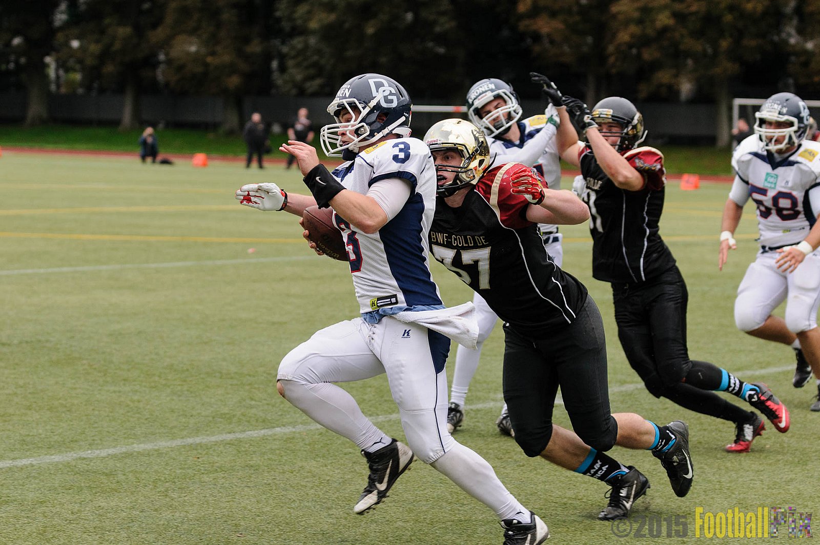 Cologne Falcons vs. Dortmund Giants - 20.09.2015 OL NRW: Cologne Falcons vs. Dortmund Giants (38:16)