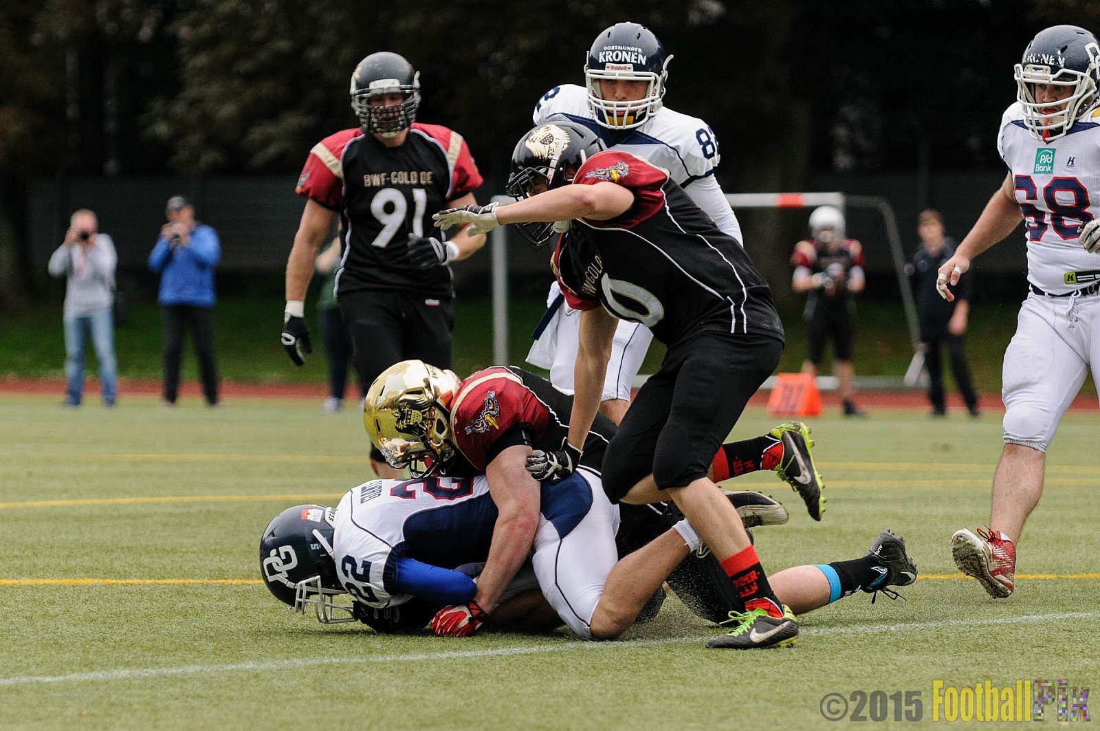 Cologne Falcons vs. Dortmund Giants - 20.09.2015 OL NRW: Cologne Falcons vs. Dortmund Giants (38:16)