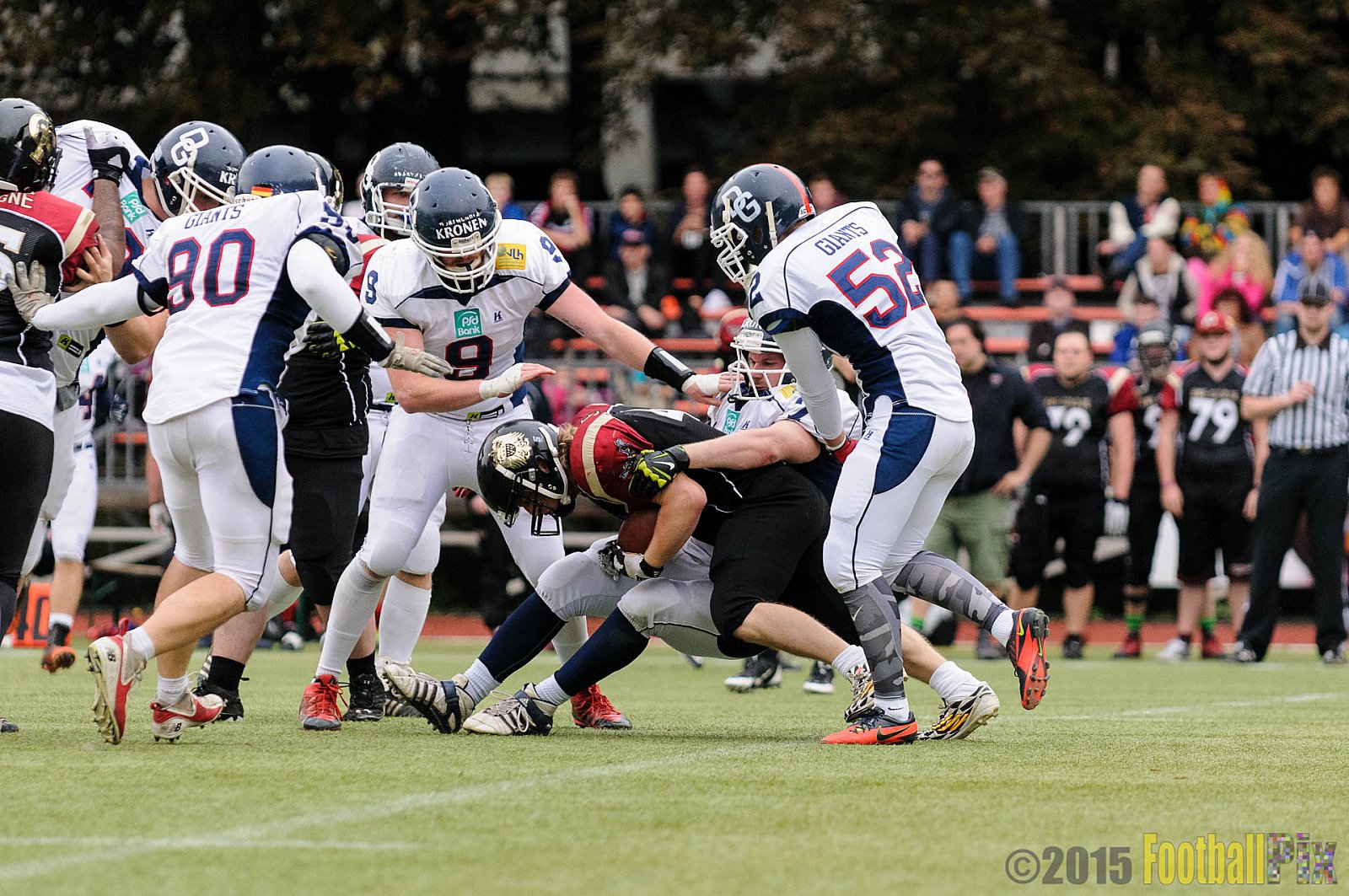 Cologne Falcons vs. Dortmund Giants - 20.09.2015 OL NRW: Cologne Falcons vs. Dortmund Giants (38:16)