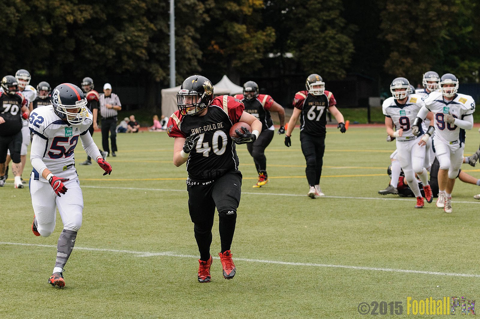 Cologne Falcons vs. Dortmund Giants - 20.09.2015 OL NRW: Cologne Falcons vs. Dortmund Giants (38:16)