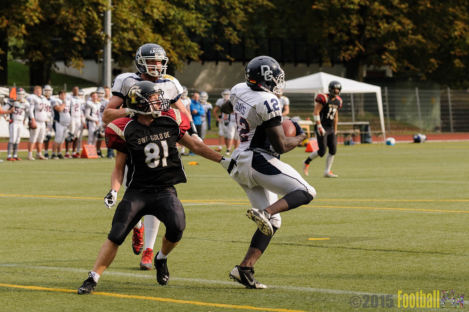Cologne Falcons vs. Dortmund Giants - 20.09.2015 OL NRW: Cologne Falcons vs. Dortmund Giants (38:16)