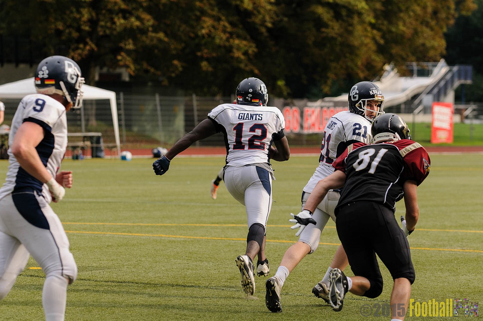 Cologne Falcons vs. Dortmund Giants - 20.09.2015 OL NRW: Cologne Falcons vs. Dortmund Giants (38:16)
