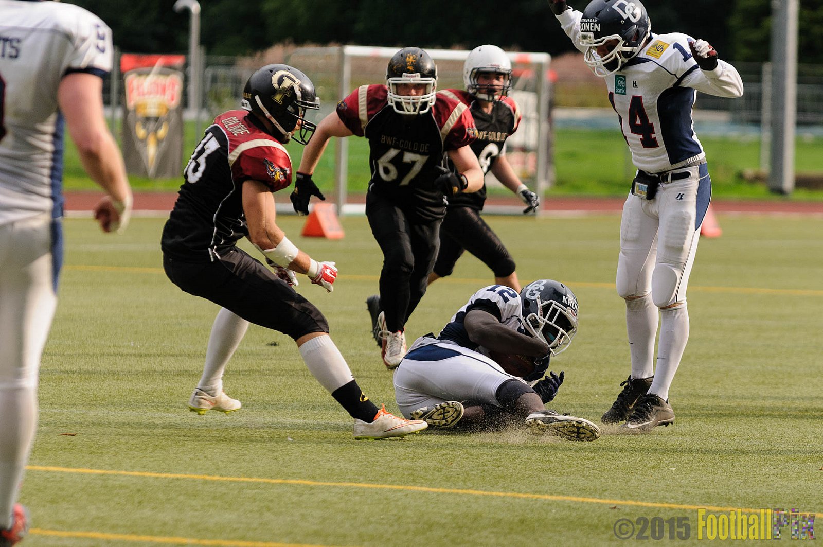 Cologne Falcons vs. Dortmund Giants - 20.09.2015 OL NRW: Cologne Falcons vs. Dortmund Giants (38:16)