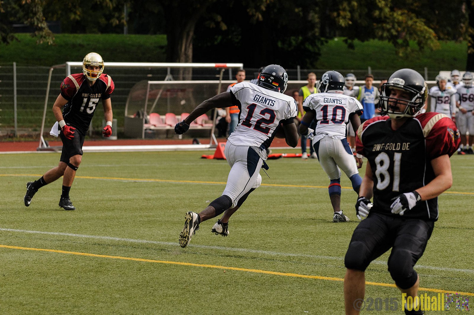 Cologne Falcons vs. Dortmund Giants - 20.09.2015 OL NRW: Cologne Falcons vs. Dortmund Giants (38:16)