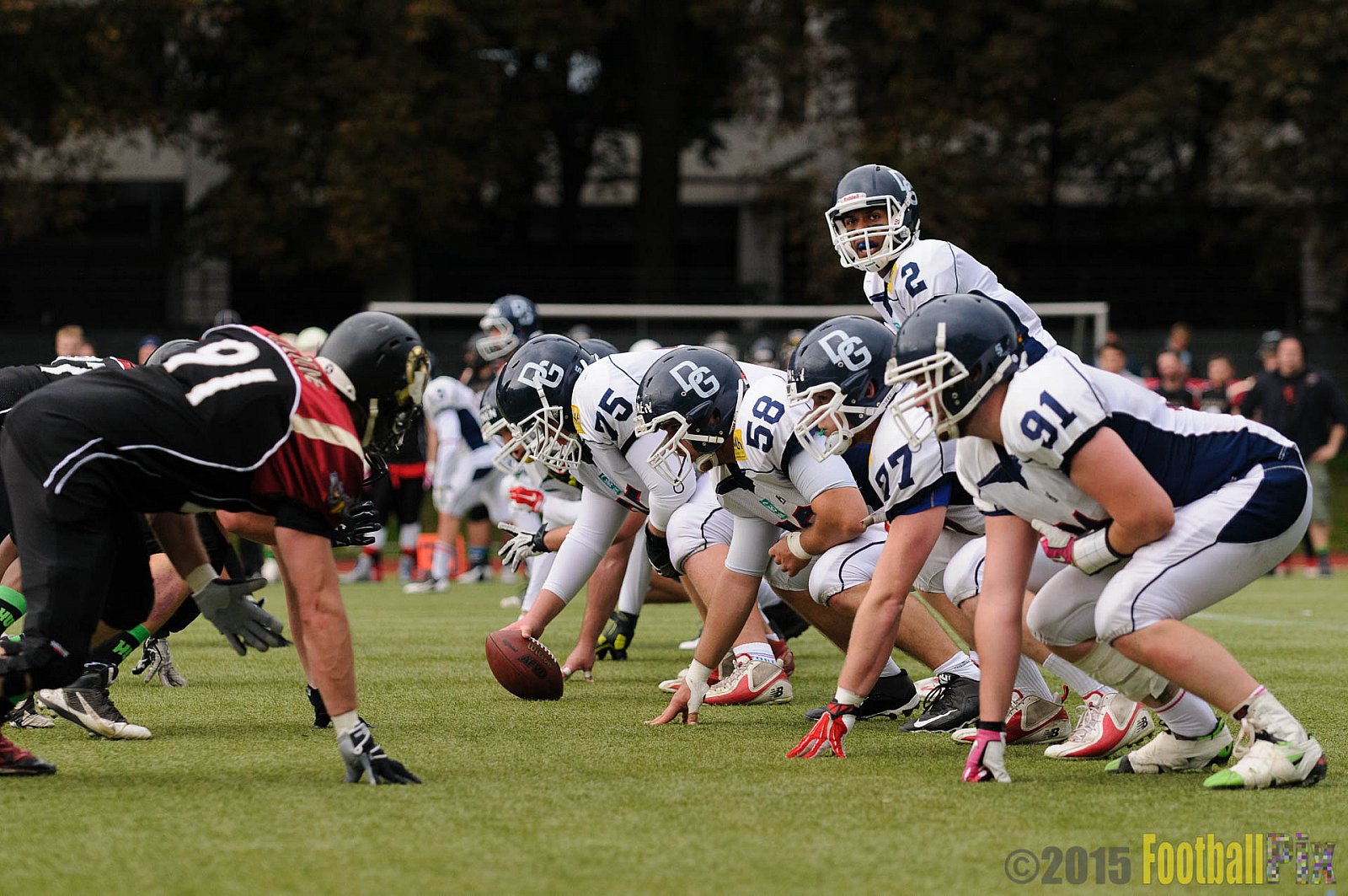 Cologne Falcons vs. Dortmund Giants - 20.09.2015 OL NRW: Cologne Falcons vs. Dortmund Giants (38:16)