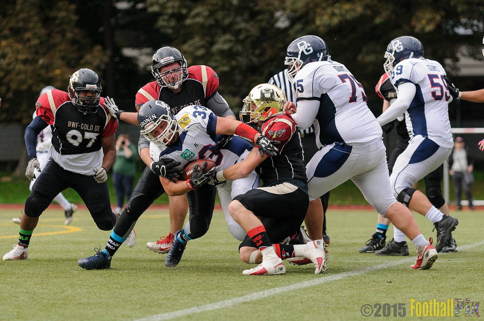 Cologne Falcons vs. Dortmund Giants - 20.09.2015 OL NRW: Cologne Falcons vs. Dortmund Giants (38:16)