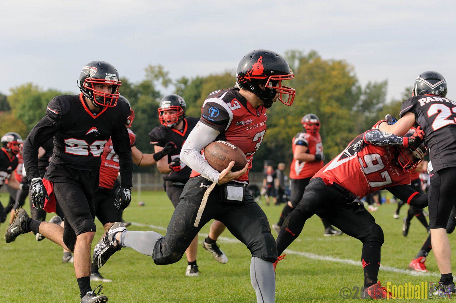 Düsseldorf Panther Prospects vs. Siegen Sentinels - 03.10.2015 VL NRW: Düsseldorf Panther Prospects vs. Siegen Sentinels (14:32)