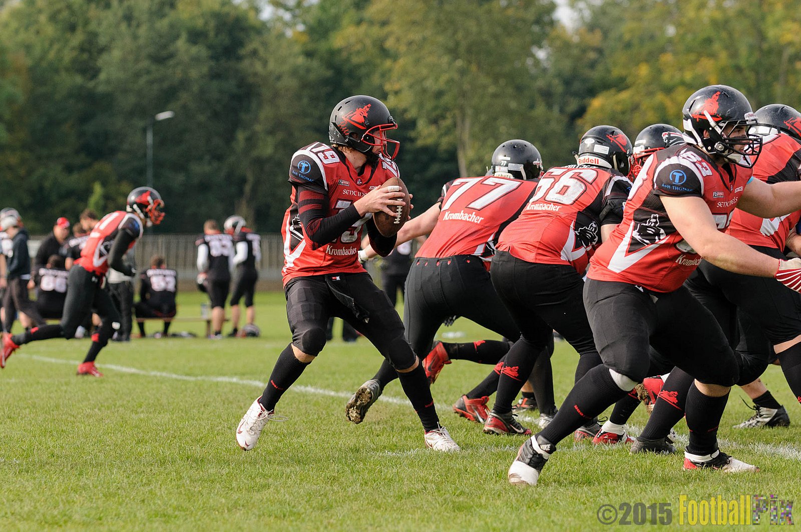 Düsseldorf Panther Prospects vs. Siegen Sentinels - 03.10.2015 VL NRW: Düsseldorf Panther Prospects vs. Siegen Sentinels (14:32)