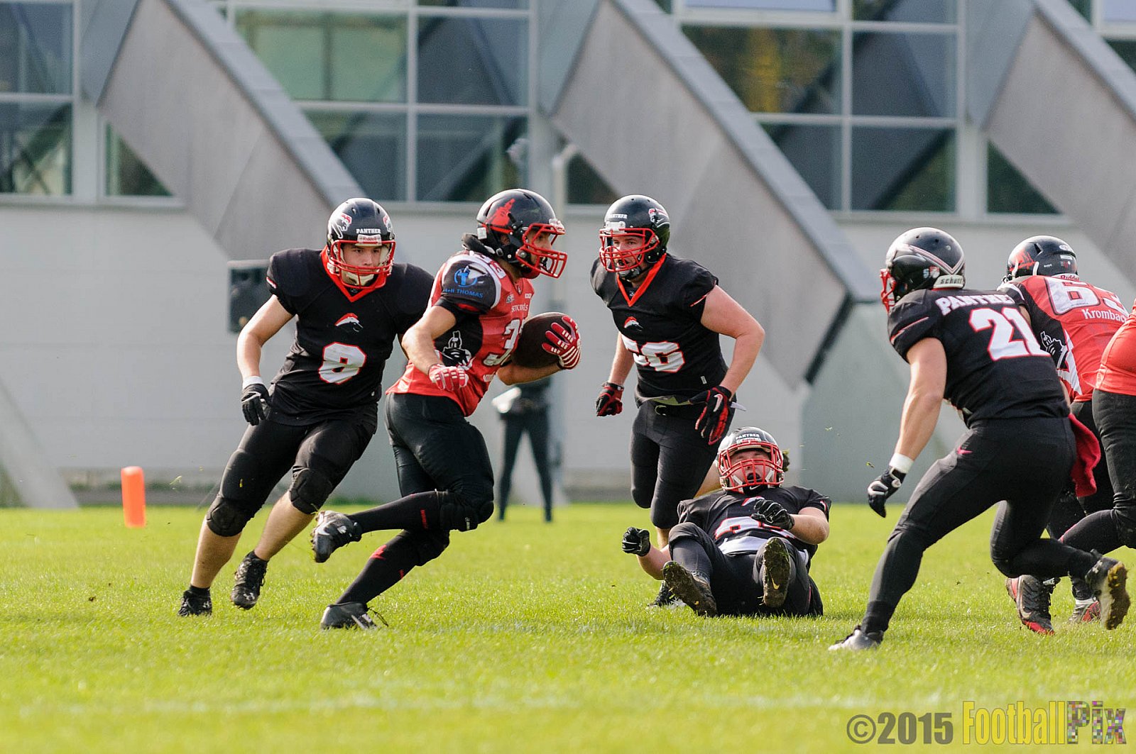 Düsseldorf Panther Prospects vs. Siegen Sentinels - 03.10.2015 VL NRW: Düsseldorf Panther Prospects vs. Siegen Sentinels (14:32)