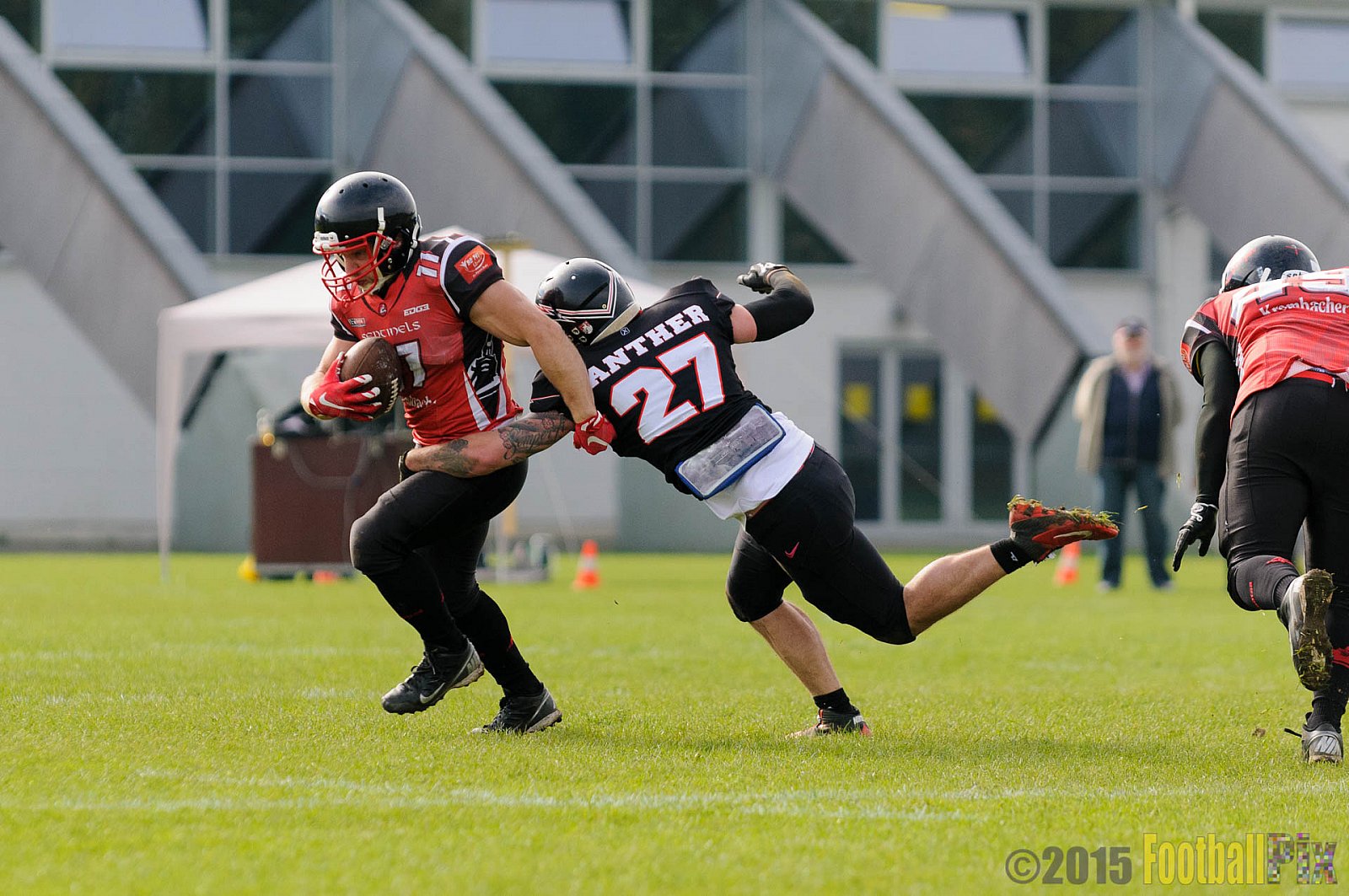 Düsseldorf Panther Prospects vs. Siegen Sentinels - 03.10.2015 VL NRW: Düsseldorf Panther Prospects vs. Siegen Sentinels (14:32)