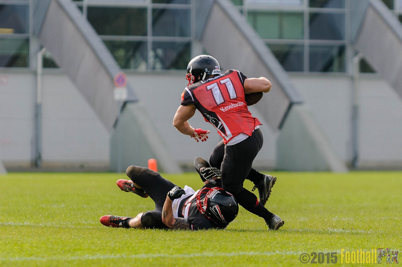 Düsseldorf Panther Prospects vs. Siegen Sentinels - 03.10.2015 VL NRW: Düsseldorf Panther Prospects vs. Siegen Sentinels (14:32)