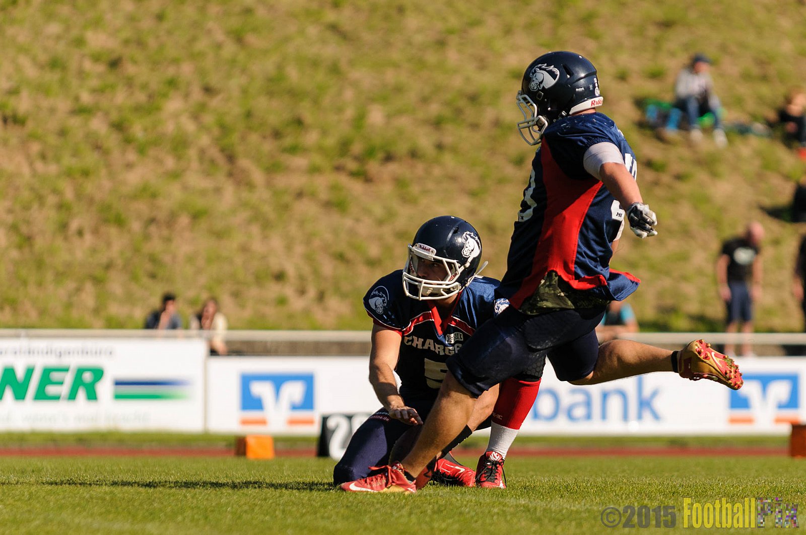 Recklinghausen Chargers vs. Mülheim Shamrocks - 03.10.2015 LL Ost NRW: Recklinghausen Chargers vs. Mülheim Shamrocks (7:21)