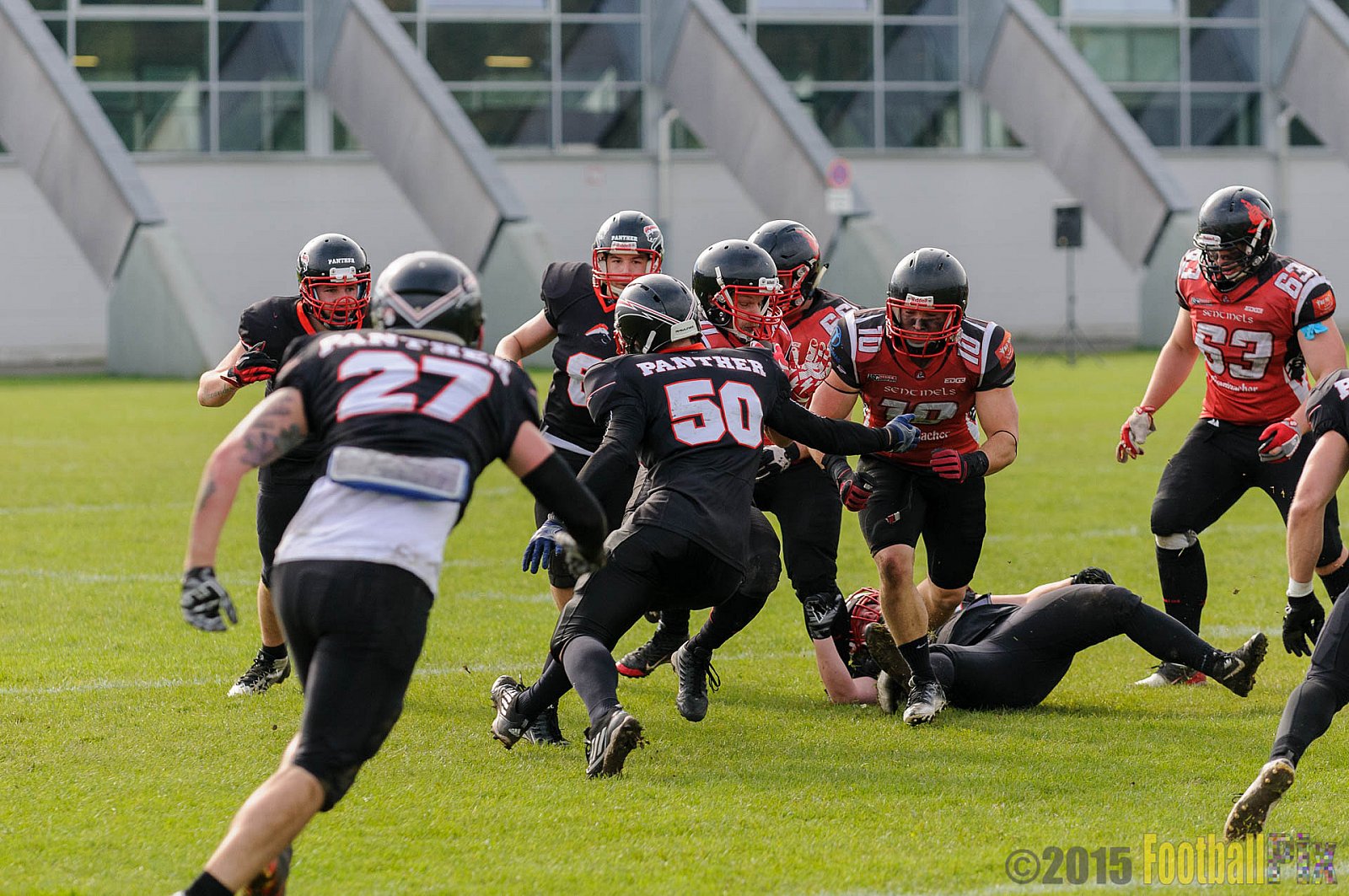 Düsseldorf Panther Prospects vs. Siegen Sentinels - 03.10.2015 VL NRW: Düsseldorf Panther Prospects vs. Siegen Sentinels (14:32)