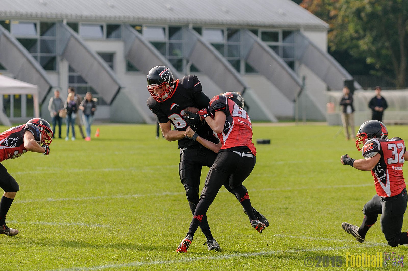 Düsseldorf Panther Prospects vs. Siegen Sentinels - 03.10.2015 VL NRW: Düsseldorf Panther Prospects vs. Siegen Sentinels (14:32)