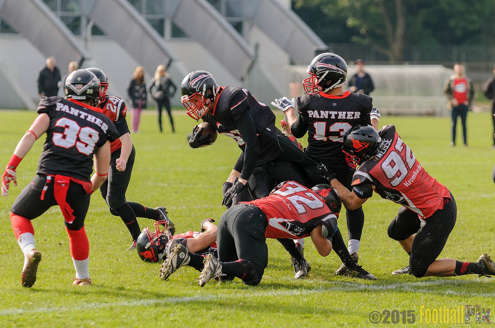 Düsseldorf Panther Prospects vs. Siegen Sentinels - 03.10.2015 VL NRW: Düsseldorf Panther Prospects vs. Siegen Sentinels (14:32)