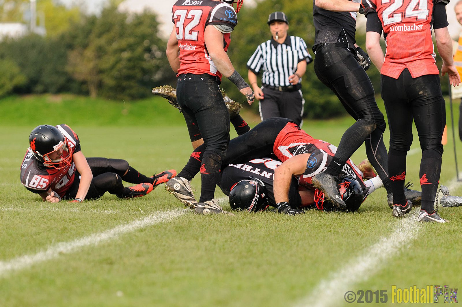 Düsseldorf Panther Prospects vs. Siegen Sentinels - 03.10.2015 VL NRW: Düsseldorf Panther Prospects vs. Siegen Sentinels (14:32)