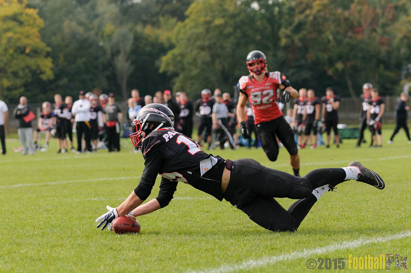 Düsseldorf Panther Prospects vs. Siegen Sentinels - 03.10.2015 VL NRW: Düsseldorf Panther Prospects vs. Siegen Sentinels (14:32)